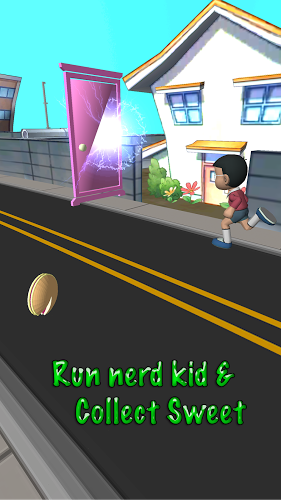 Nerd Boy Nobi Subway Run 3D截图2