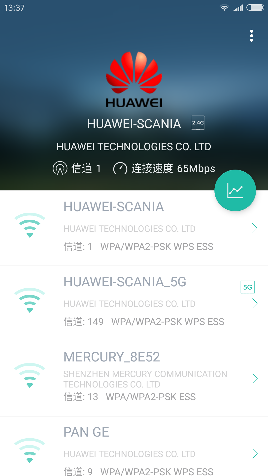 Wifi分析助手截图1