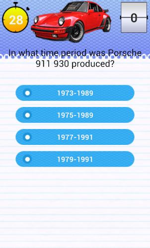 Quiz for Porsche 930 911 Fans截图3