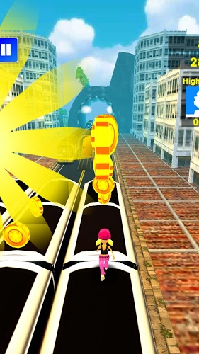 Subway Road Rush 3D截图4