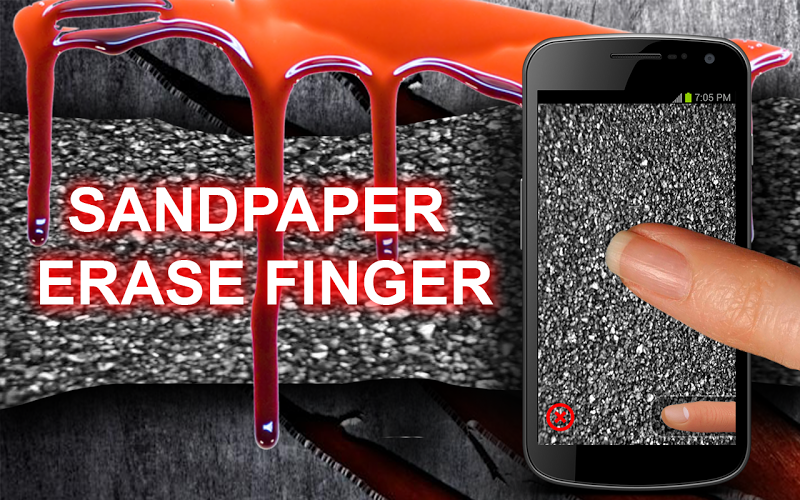 Sandpaper Erase Finger截图5