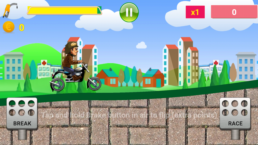 Jeu de moto de course截图5