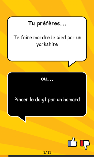 Tu Préfères ?截图1