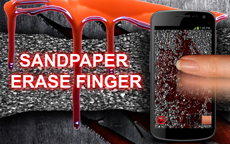 Sandpaper Erase Finger截图4