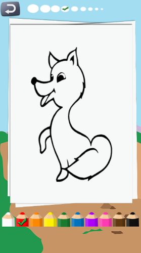 funny animals coloring book截图3