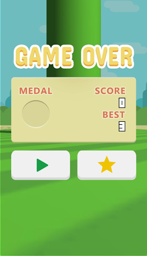 Flappy GO - now in 3D截图3