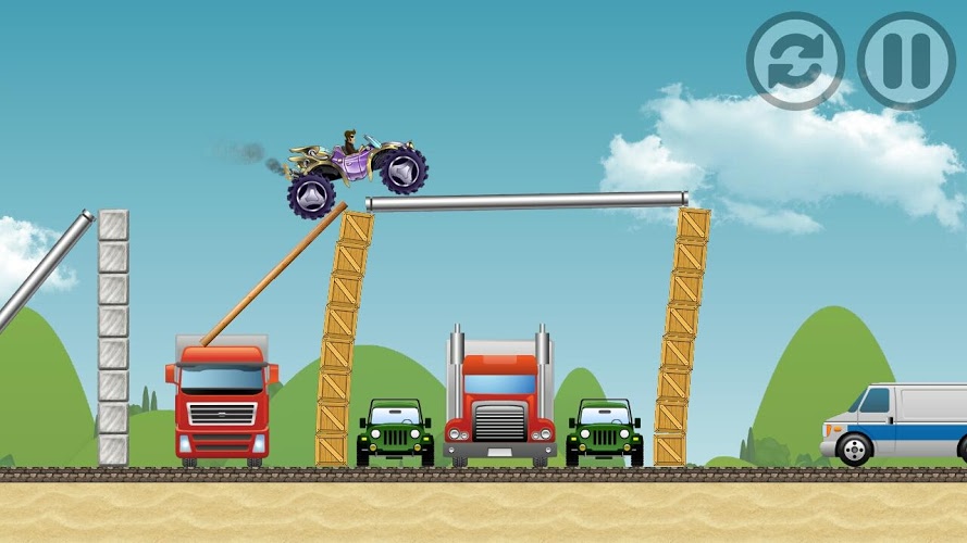 Mad Car Racing Motocross截图1