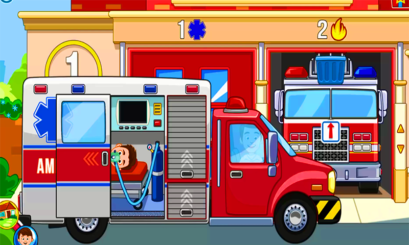 Guide My Town : Fire station截图4