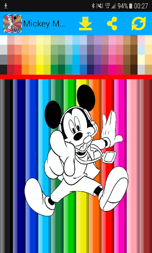How To Color Mickey Mouse 2017截图3