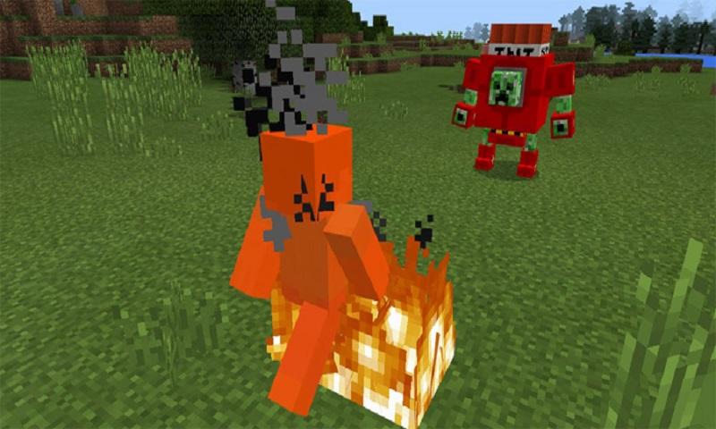 Mega creeper addon for MCPE截图2
