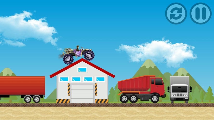 Mad Car Racing Motocross截图2