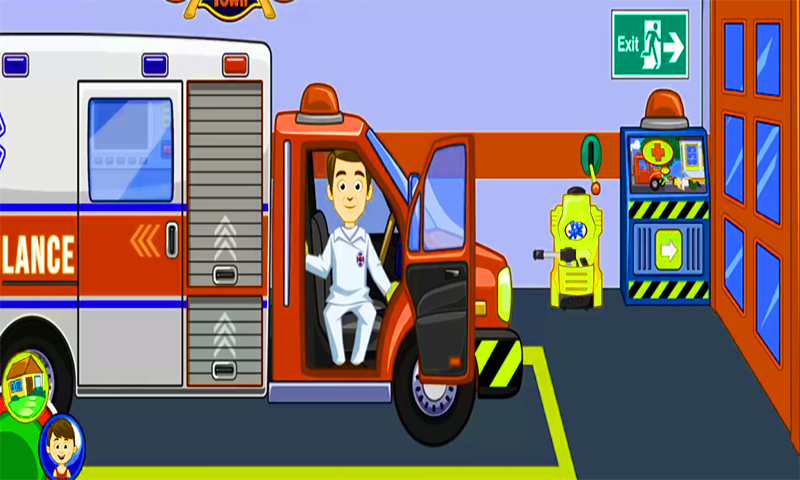Guide My Town : Fire station截图1