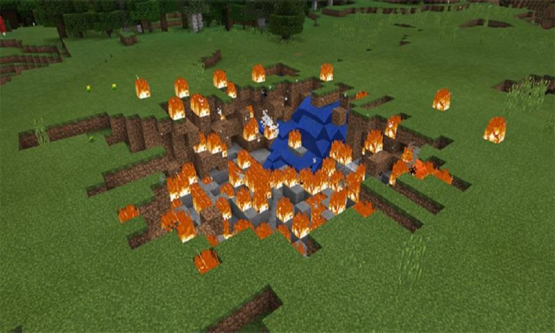 Mega creeper addon for MCPE截图3