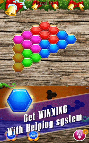 Hexa Block!! Connect Puzzle截图4