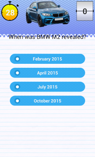 Quiz for BMW M2 Fans截图3