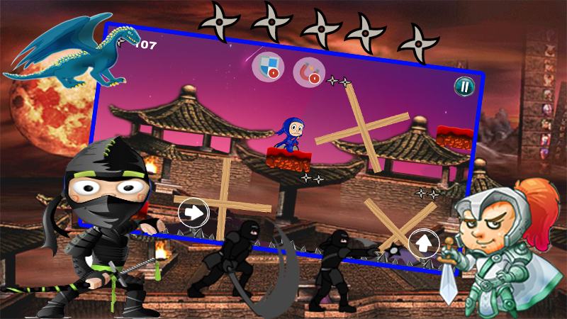 speedy hattori ninja adventure截图5