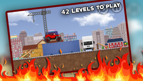 Blaze Truck game for kids截图4