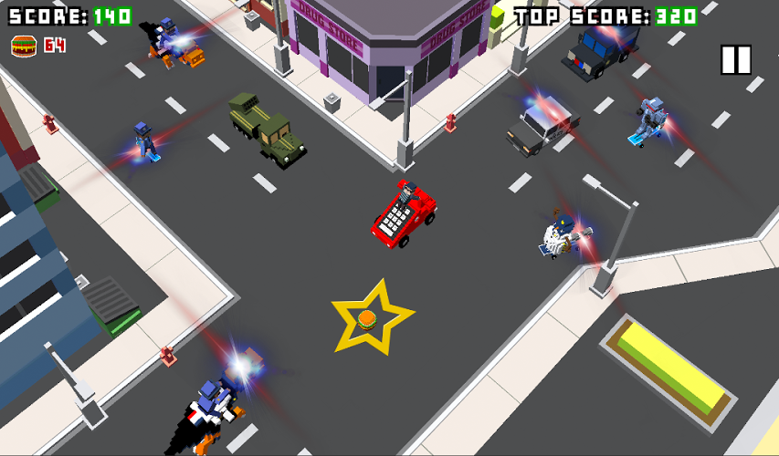 Funny Road - Chase Simulator截图2