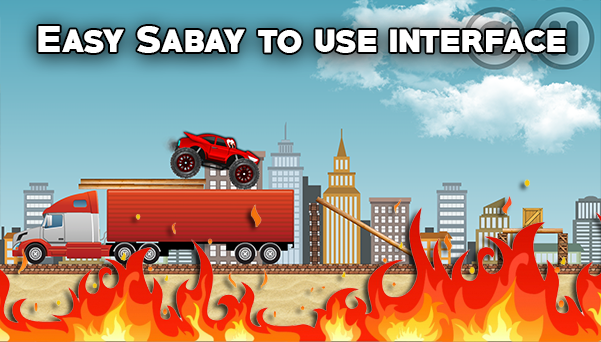 Blaze Truck game for kids截图3