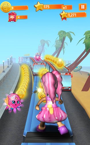 Subway Pink Shopkins Run截图4