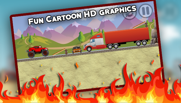 Blaze Truck game for kids截图2
