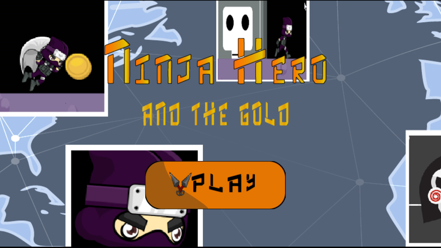 Ninja Héro And The Gold - Run截图1