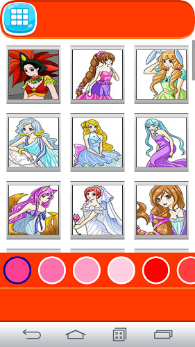 Coloring Princess Girls-Book截图1