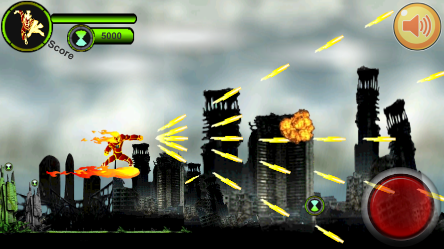 Heartblast Alien - Flame Shoot截图2