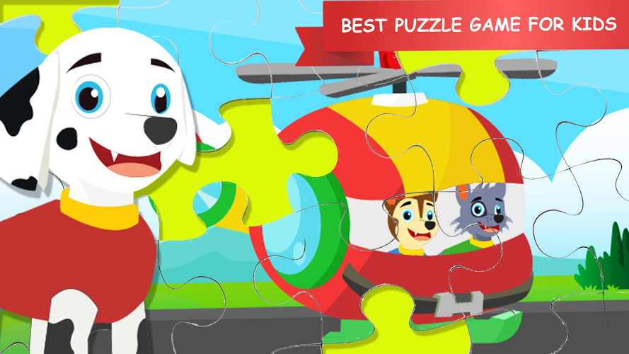 PAW Puppy Car Puzzle截图2