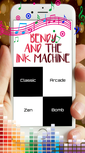 Bendy Ink Piano Tiles截图4