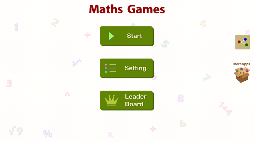 Math Mind Arithmetic Games截图1