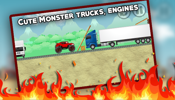 Blaze Truck game for kids截图5