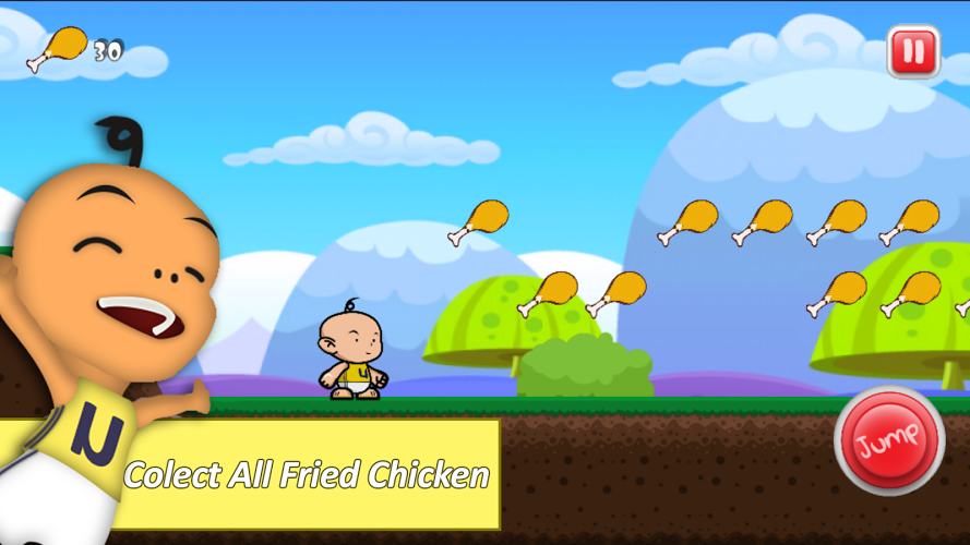 Subway Upin Jump Ipin Rush截图3