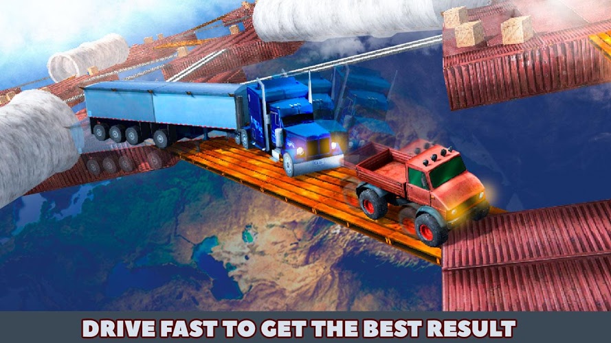 Impossible Truck Sky Driving截图2