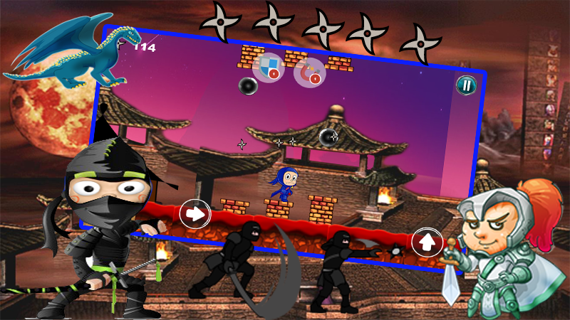 speedy hattori ninja adventure截图4