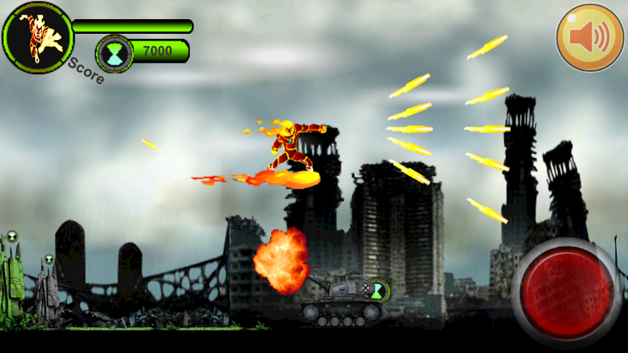 Heartblast Alien - Flame Shoot截图3