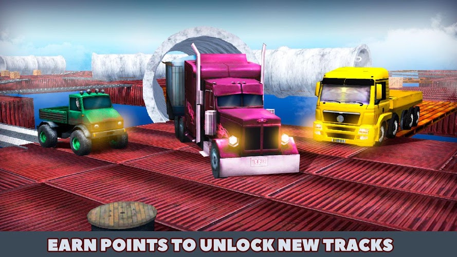 Impossible Truck Sky Driving截图4