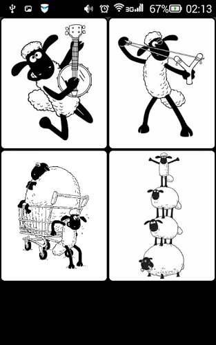 Sheep shaun paint截图4