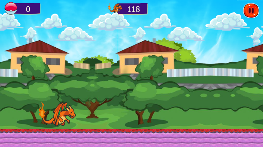 Charizard Dragon Jump Aventure截图1