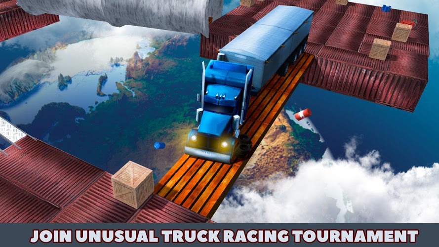 Impossible Truck Sky Driving截图1