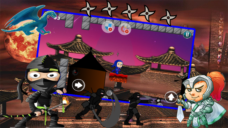 speedy hattori ninja adventure截图3