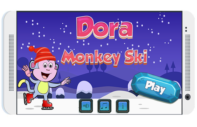 Dora monkey ski adventures截图2