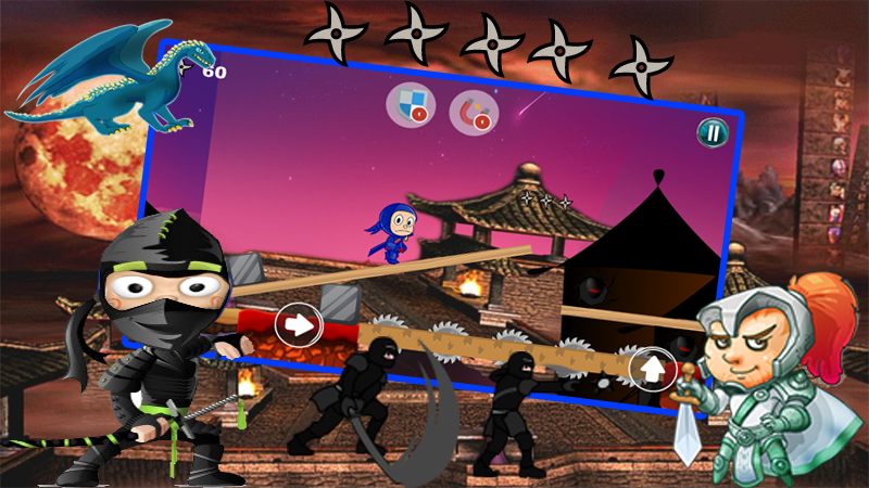 speedy hattori ninja adventure截图1