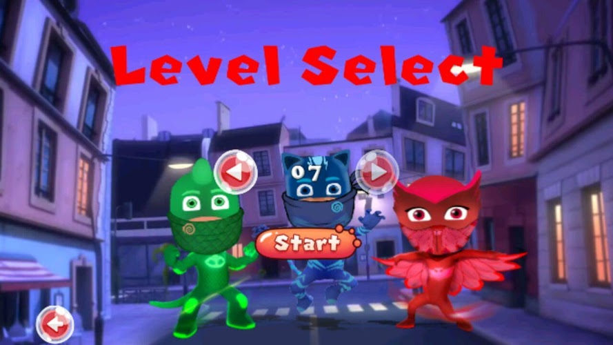 Pj Eggs Masks Run Game截图3