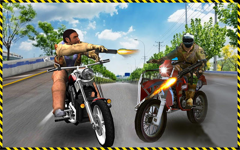 Stunt Rider Bike Attack Race截图1