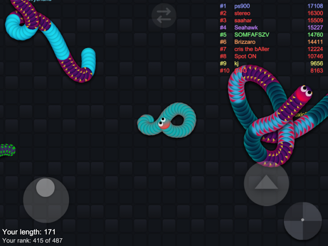 Battle Snake Worm Bot IO截图5