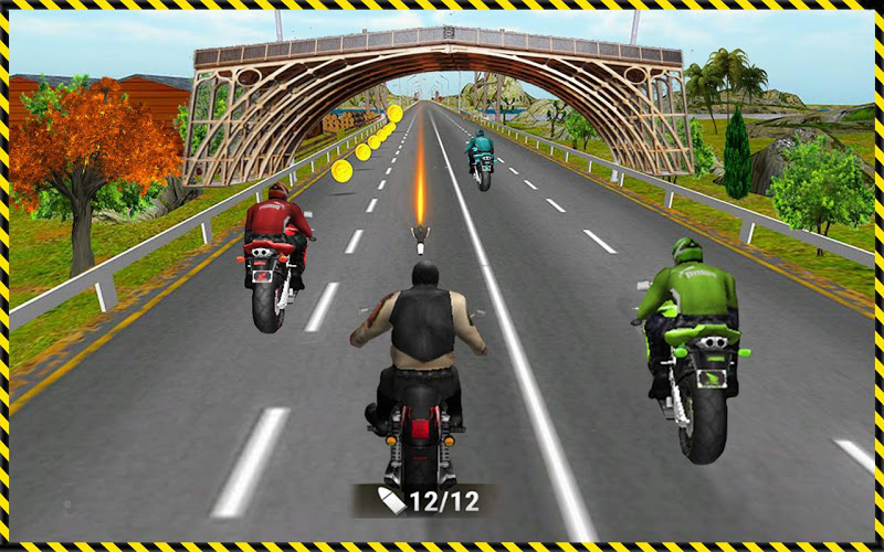 Stunt Rider Bike Attack Race截图3