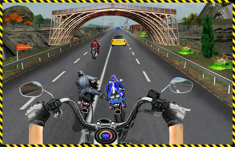 Stunt Rider Bike Attack Race截图2