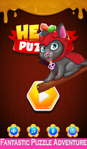 Hexa Honey Puzzle截图1