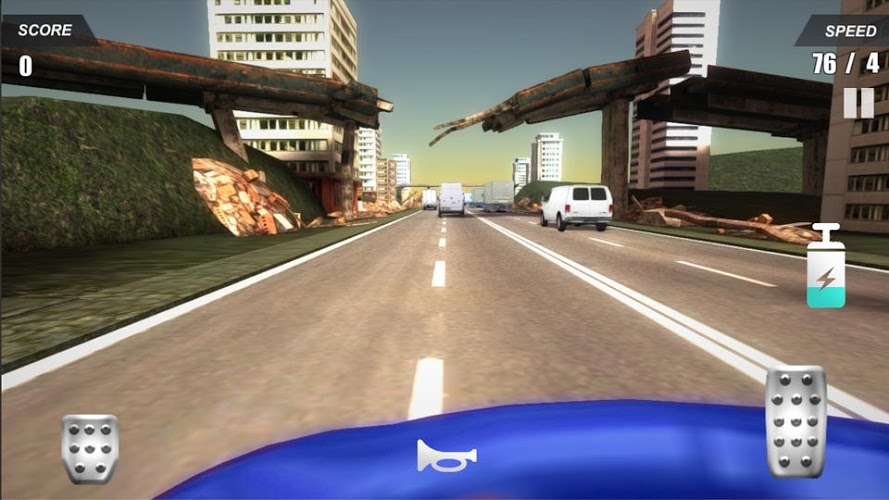 Racing Car In City截图3